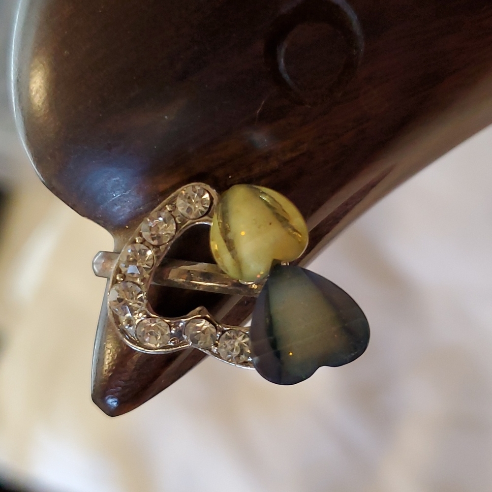 Green Heart Ring